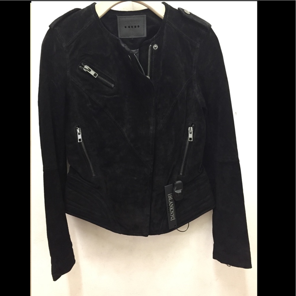 BLANKNYC suede jacket